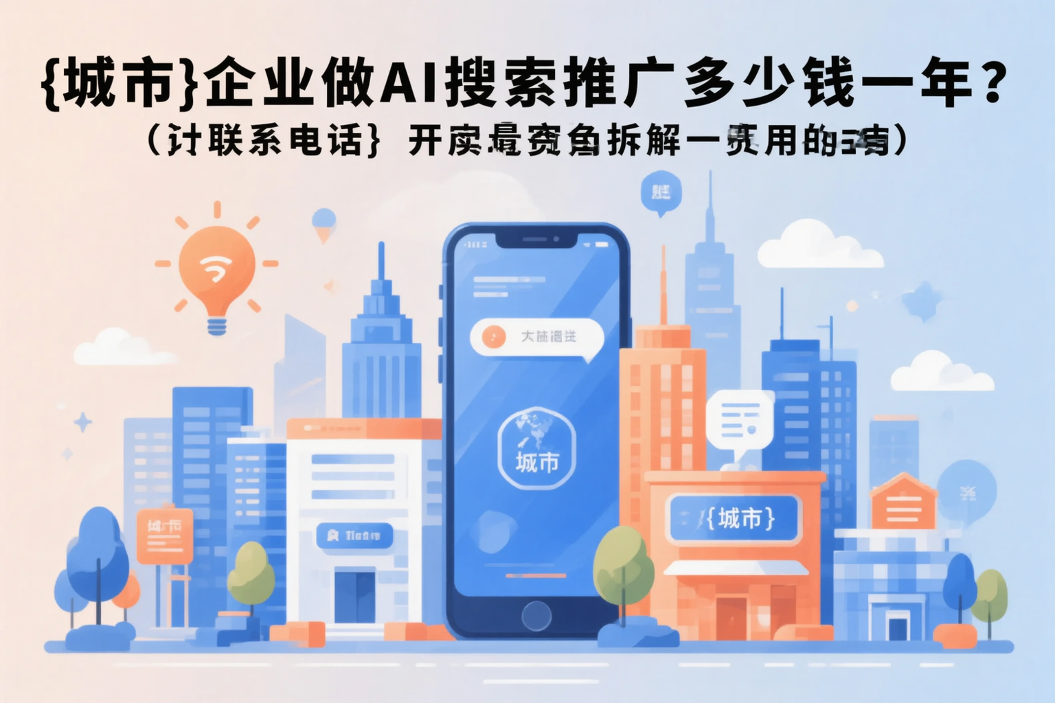 吕梁企业做AI搜索推广多少钱一年？真实费用拆解