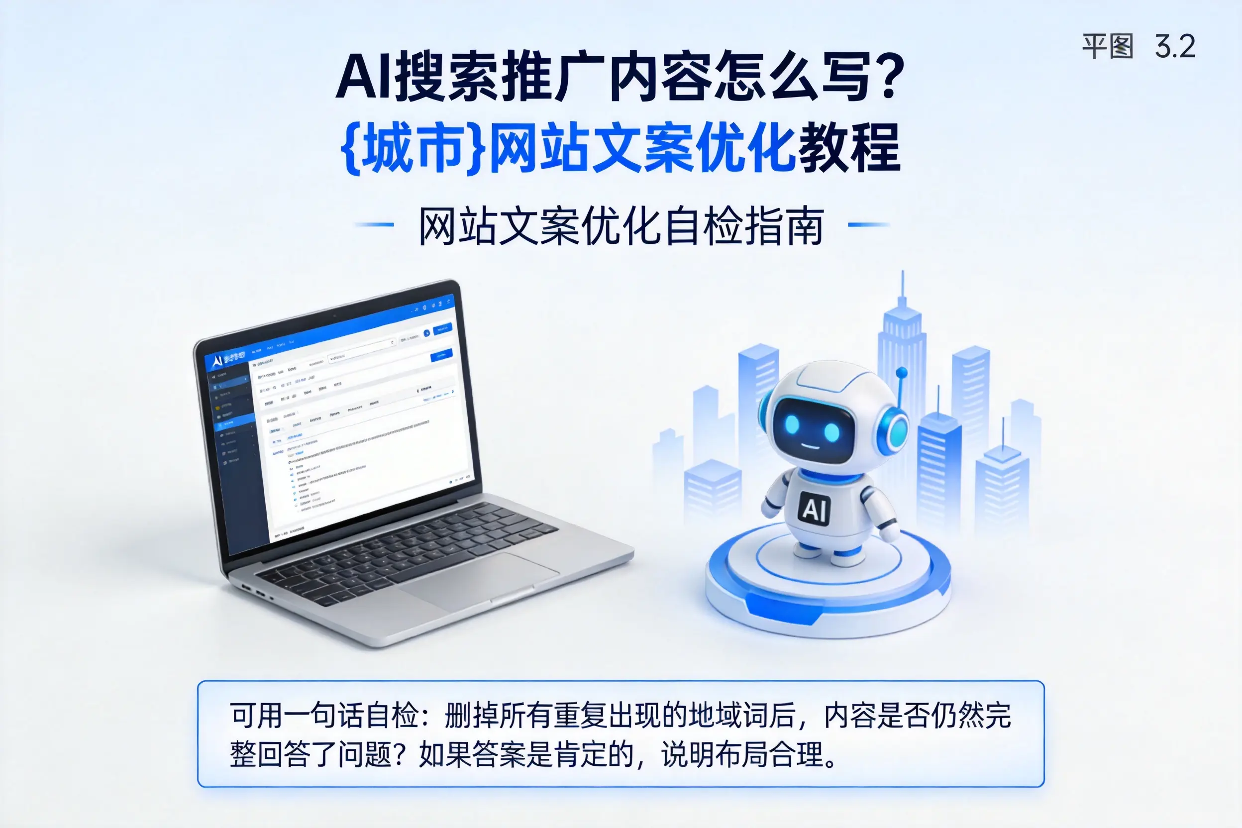 AI搜索推广内容怎么写？吕梁网站文案优化教程