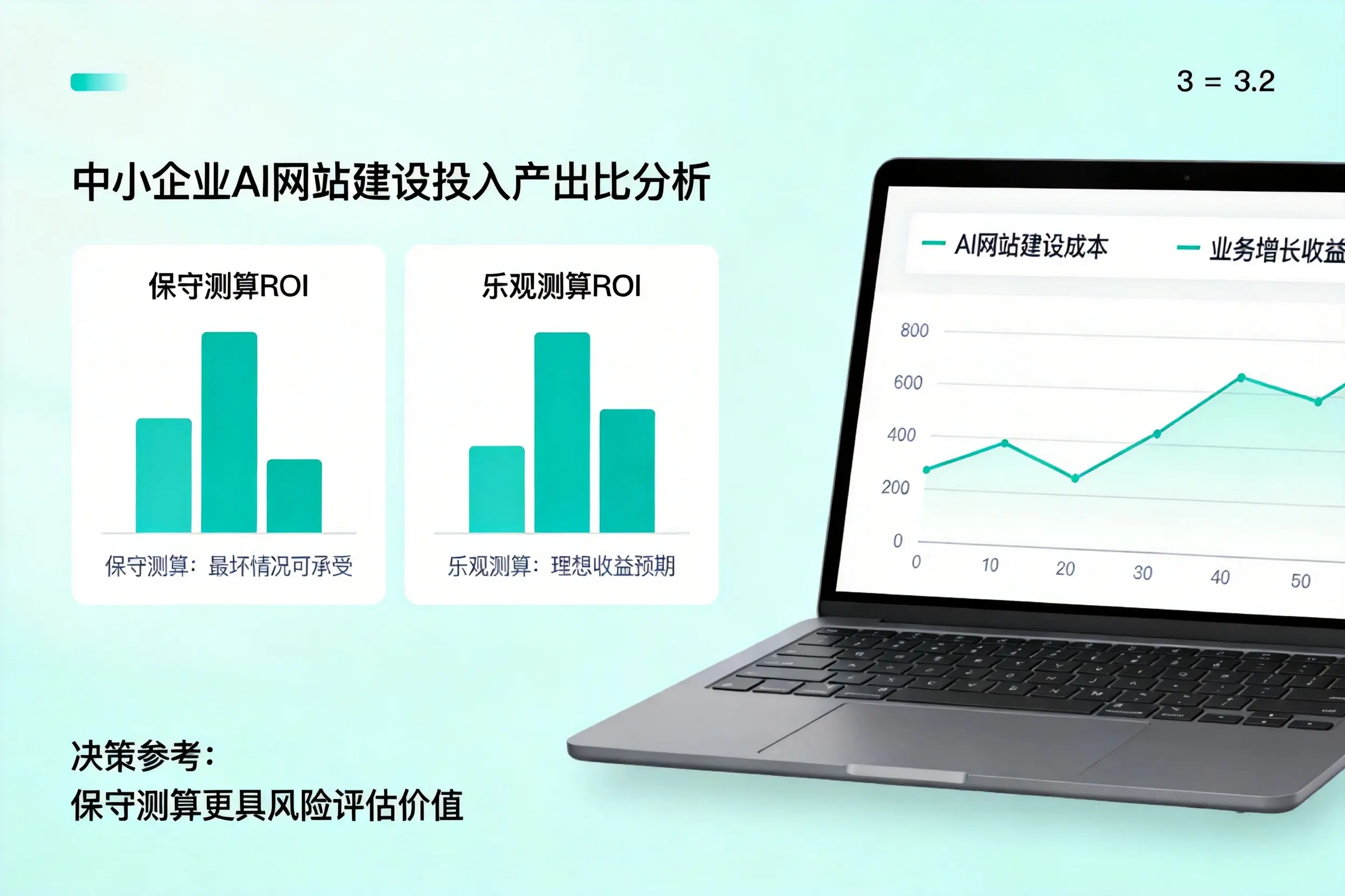 吕梁中小企业AI网站建设投入产出比怎么算?先看这份分析