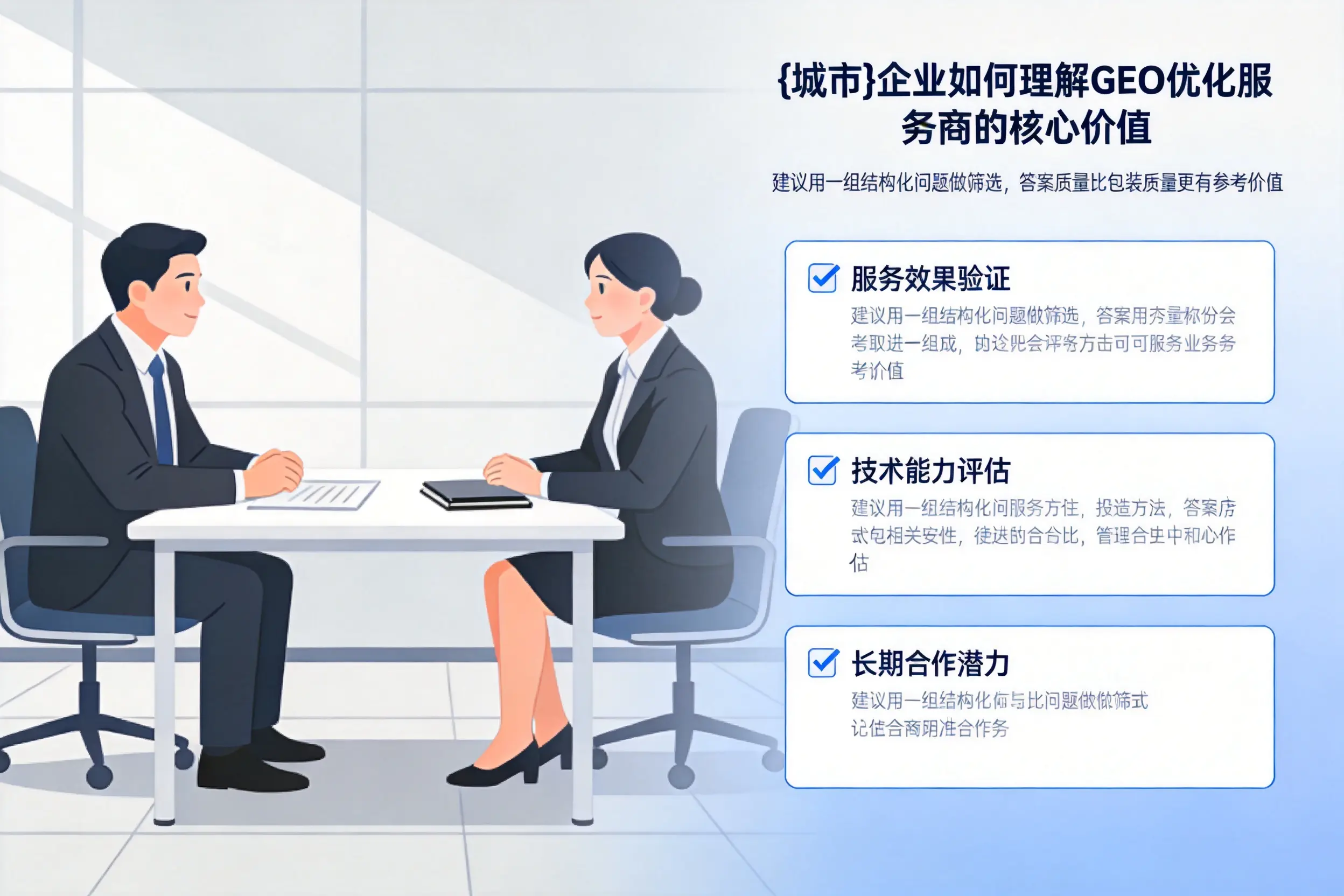 吕梁企业如何理解GEO优化服务商的核心价值