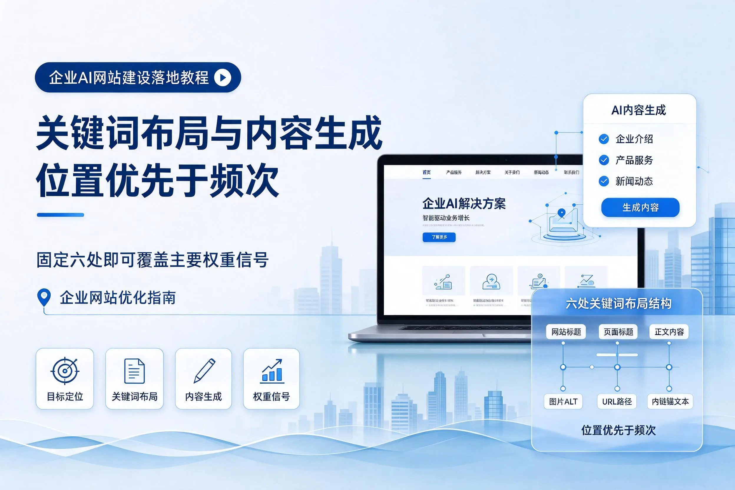 吕梁企业AI网站建设落地教程:关键词布局与内容生成