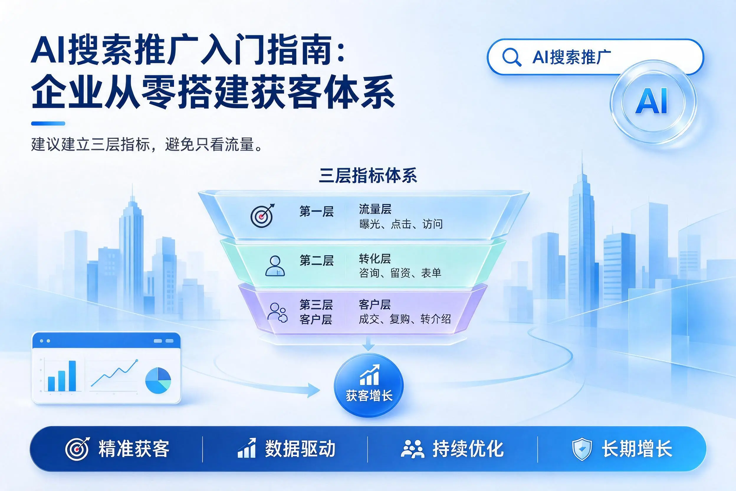 AI搜索推广入门指南：吕梁企业从零搭建获客体系